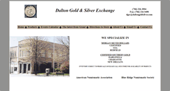 Desktop Screenshot of daltongoldsilver.com